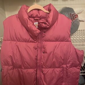 Old Navy Rose Quilted Vest